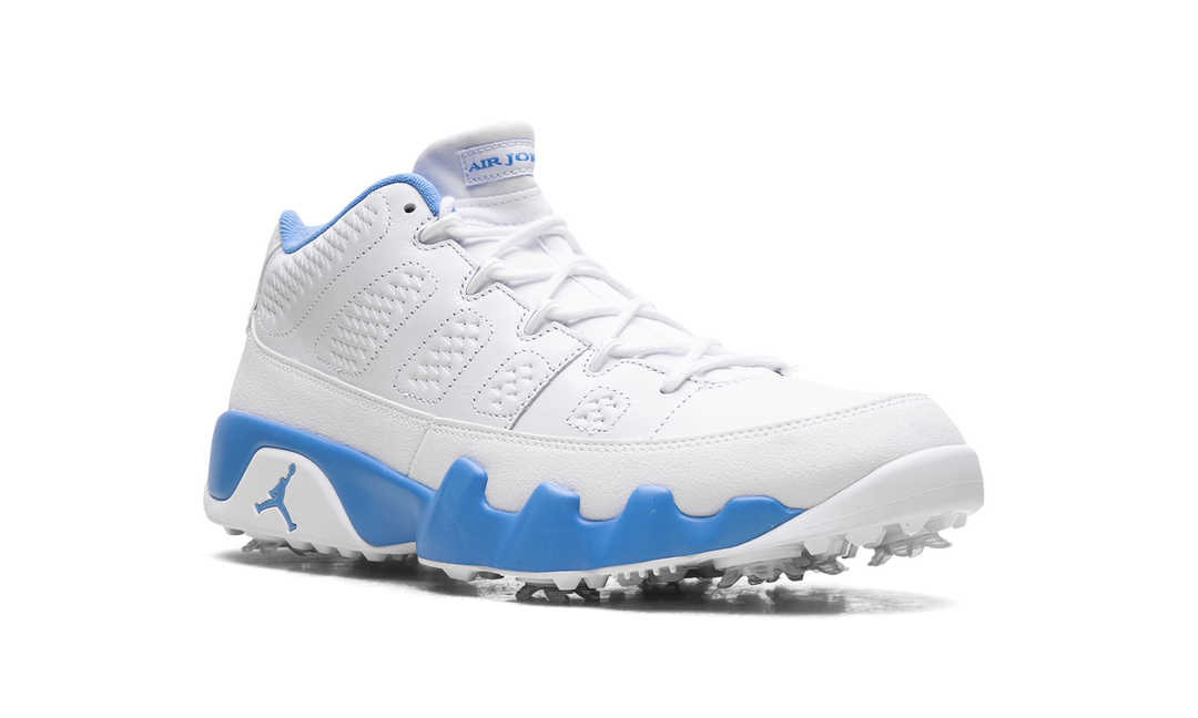 JORDAN 9 RETRO LOW GOLF WHITE UNIVERSITY BLUE