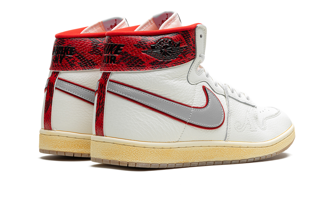 JORDAN AIR SHIP X AWAKE NY WHITE SILVER
