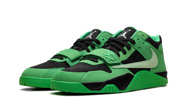JORDAN CJ1 T-REXX TRAVIS SCOTT GREEN SPARK
