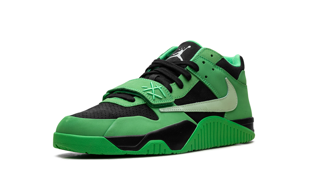 JORDAN CJ1 T-REXX TRAVIS SCOTT GREEN SPARK