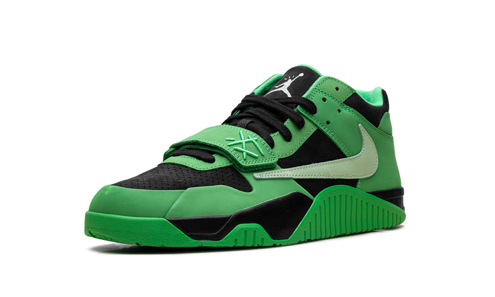 JORDAN CJ1 T-REXX TRAVIS SCOTT GREEN SPARK