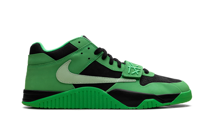 JORDAN CJ1 T-REXX TRAVIS SCOTT GREEN SPARK