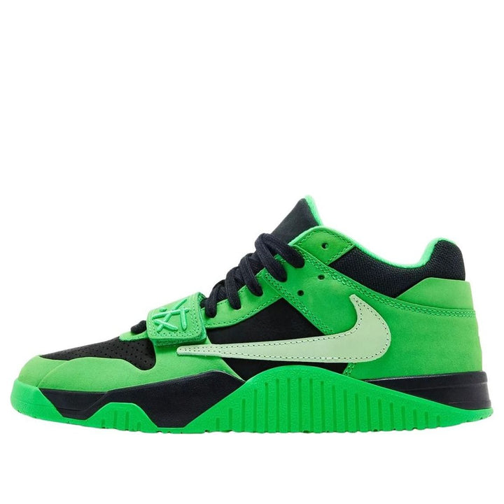 JORDAN CJ1 T-REXX TRAVIS SCOTT GREEN SPARK