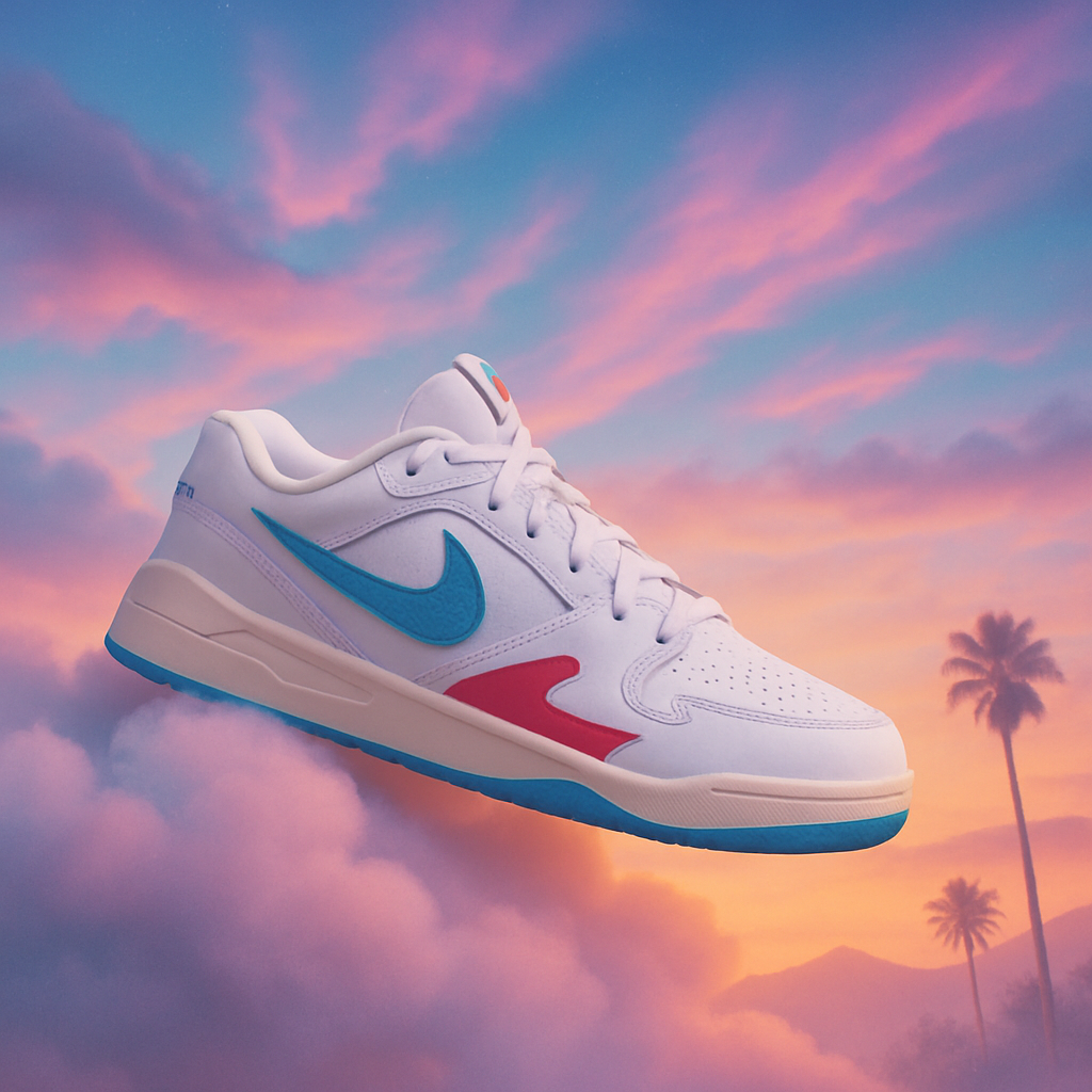 JORDAN STADIUM 90 WHITE DARK POWDER BLUE (WOMEN&