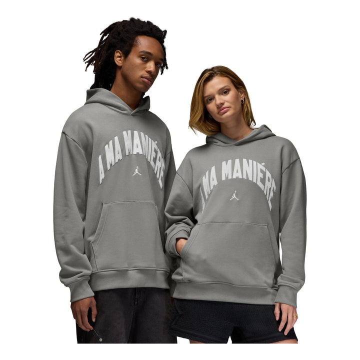 JORDAN X A MA MANIERE HOODIE FLAT PEWTER