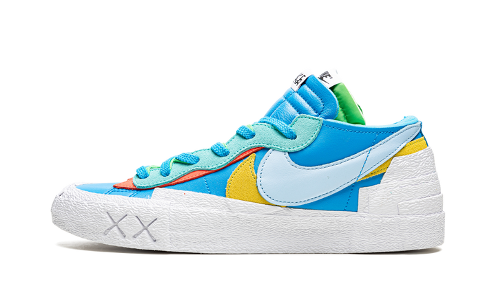 KAWS X SACAI X NIKE BLAZER LOW BLUE MULTI
