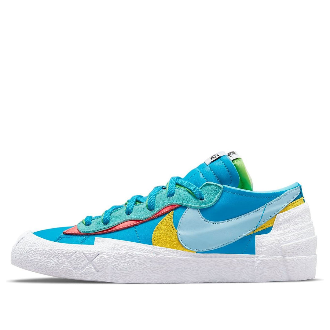 KAWS X SACAI X NIKE BLAZER LOW BLUE MULTI