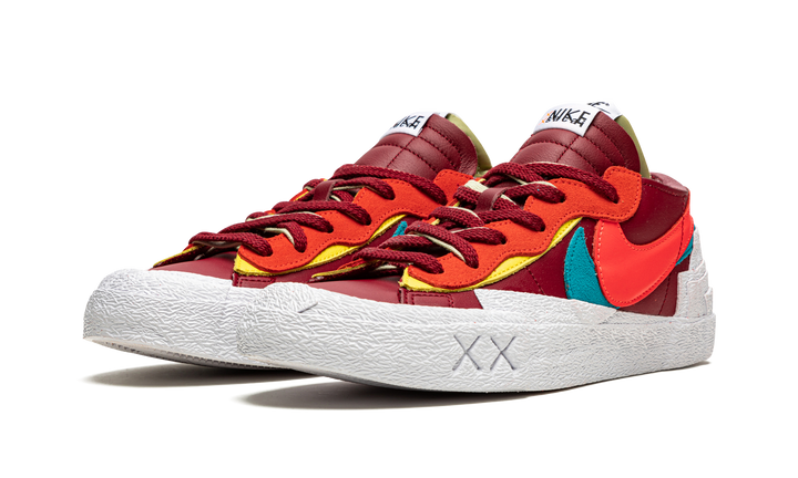 KAWS X SACAI X NIKE BLAZER LOW RED MULTI