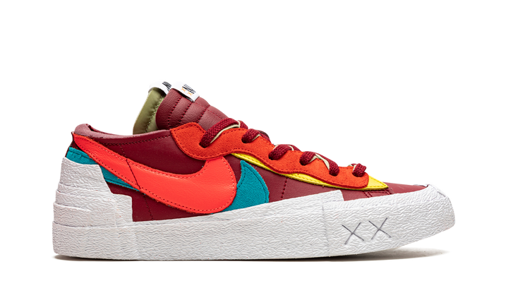 KAWS X SACAI X NIKE BLAZER LOW RED MULTI