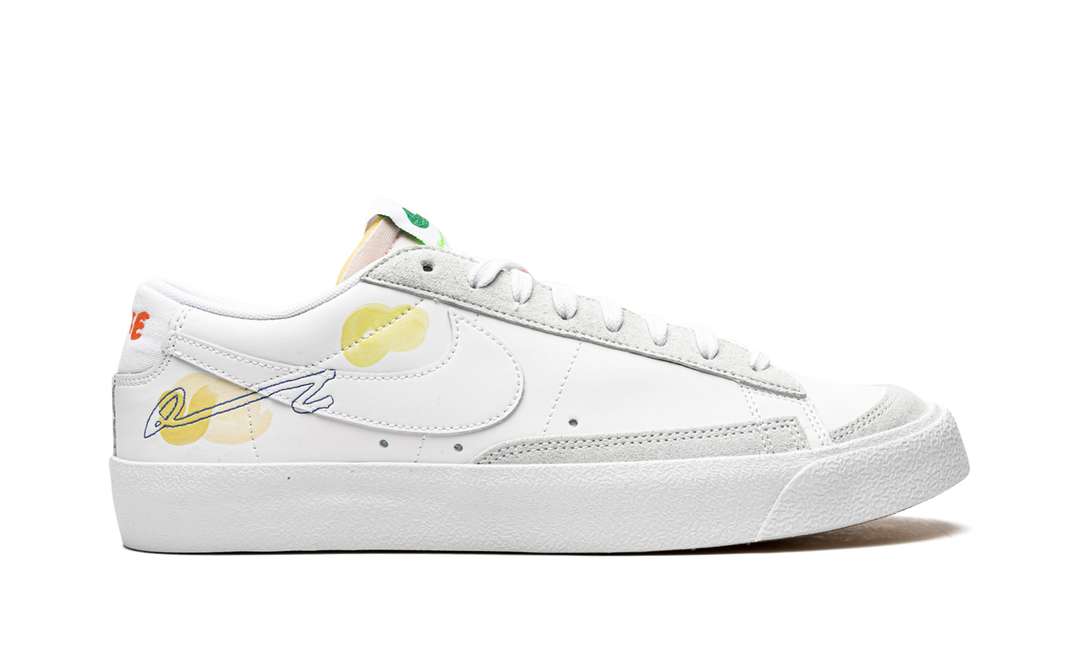 MAYUMI YAMASE X NIKE BLAZER LOW 77 FLYLEATHER WHITE