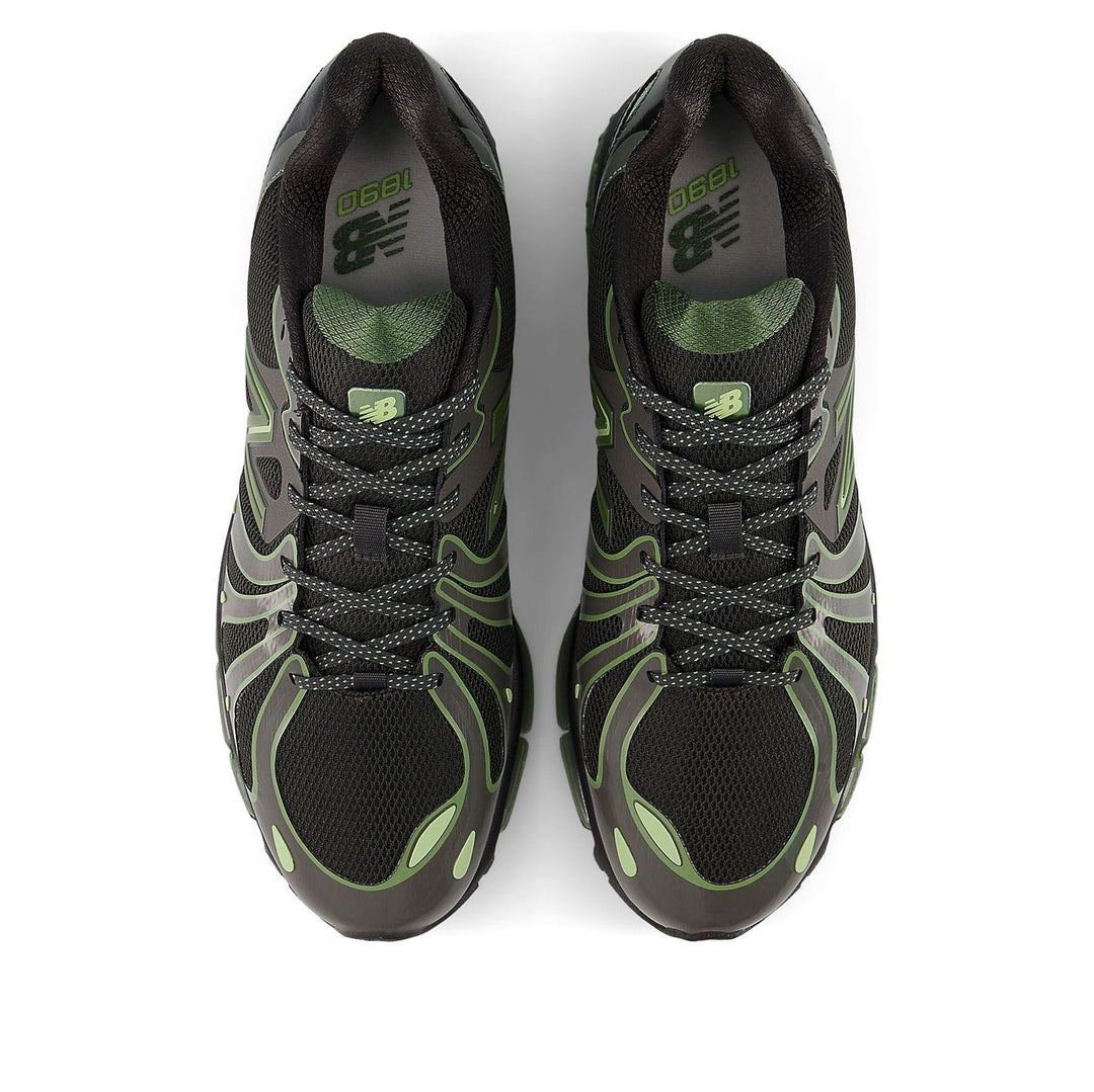 NEW BALANCE 1890 FADED BLACK UTILITY GREEN