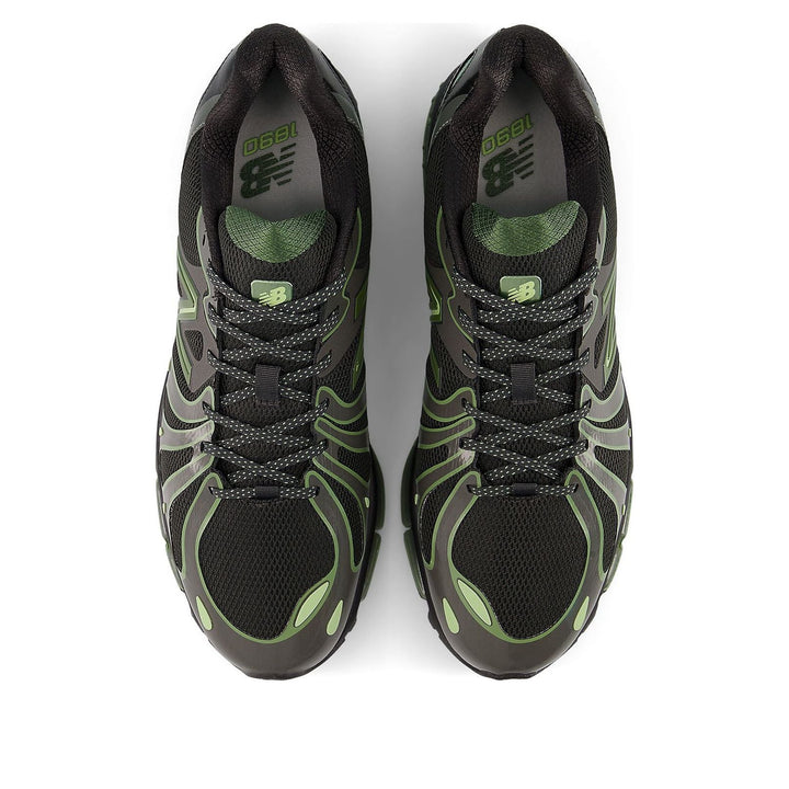 NEW BALANCE 1890 FADED BLACK UTILITY GREEN