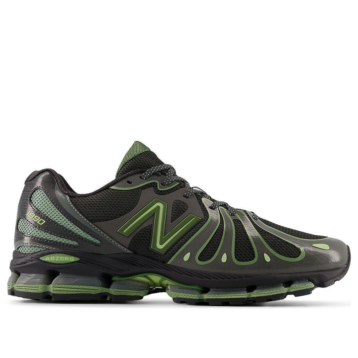 NEW BALANCE 1890 FADED BLACK UTILITY GREEN