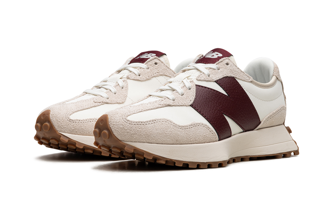 NEW BALANCE 327 MOONBEAM CLASSIC BURGUNDY WOMENS