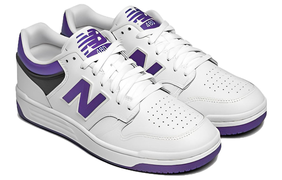 NEW BALANCE 480 WHITE PRISM PURPLE