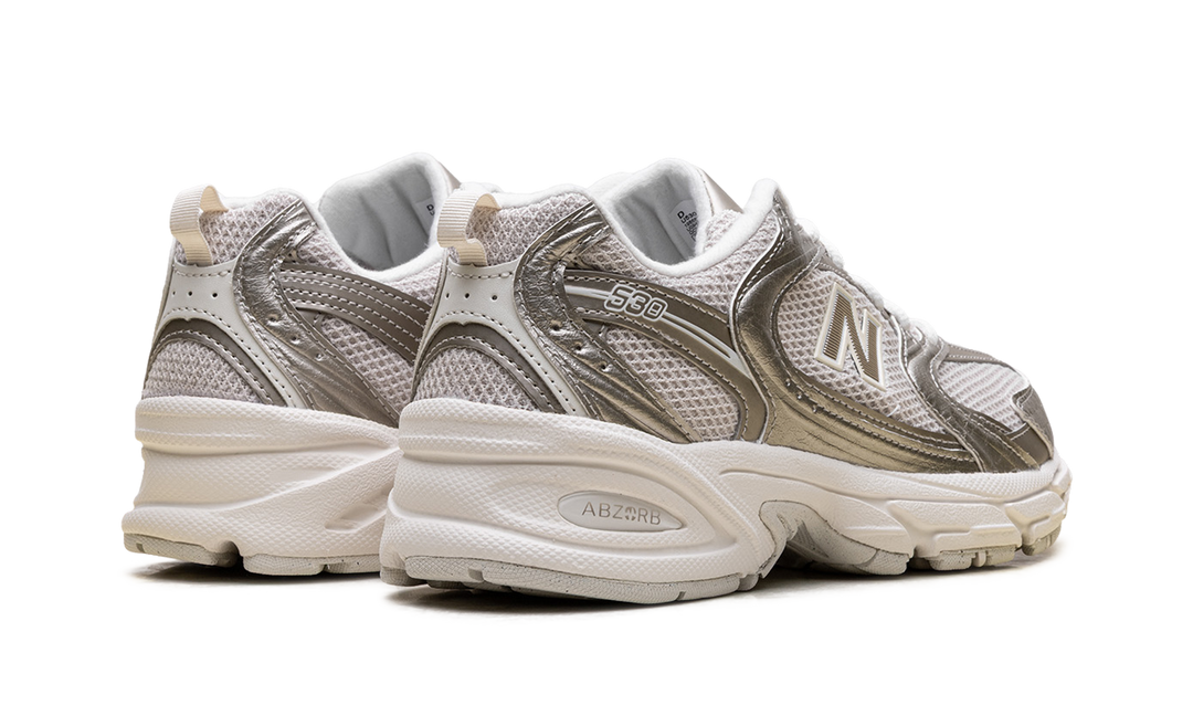 NEW BALANCE 530 GOLD METALIC LINEN