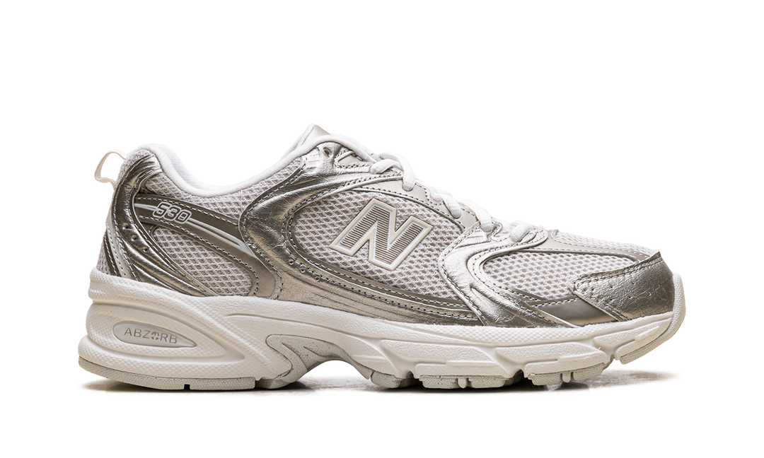 NEW BALANCE 530 GOLD METALIC LINEN