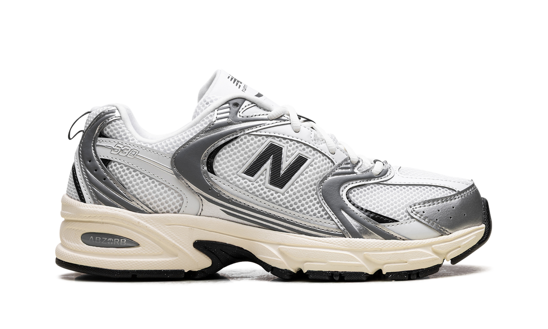 NEW BALANCE 530 SILVER METALLIC BLACK CEMENT