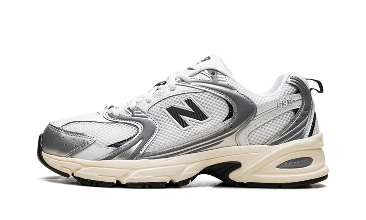 NEW BALANCE 530 SILVER METALLIC BLACK CEMENT — Stock 
