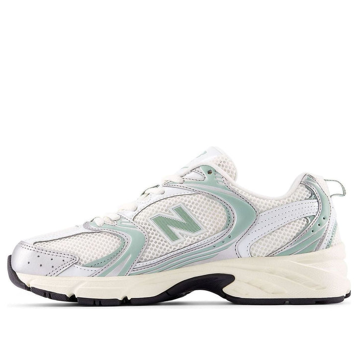 NEW BALANCE 530 SILVER METALLIC MOSAIC GREEN — Stock 