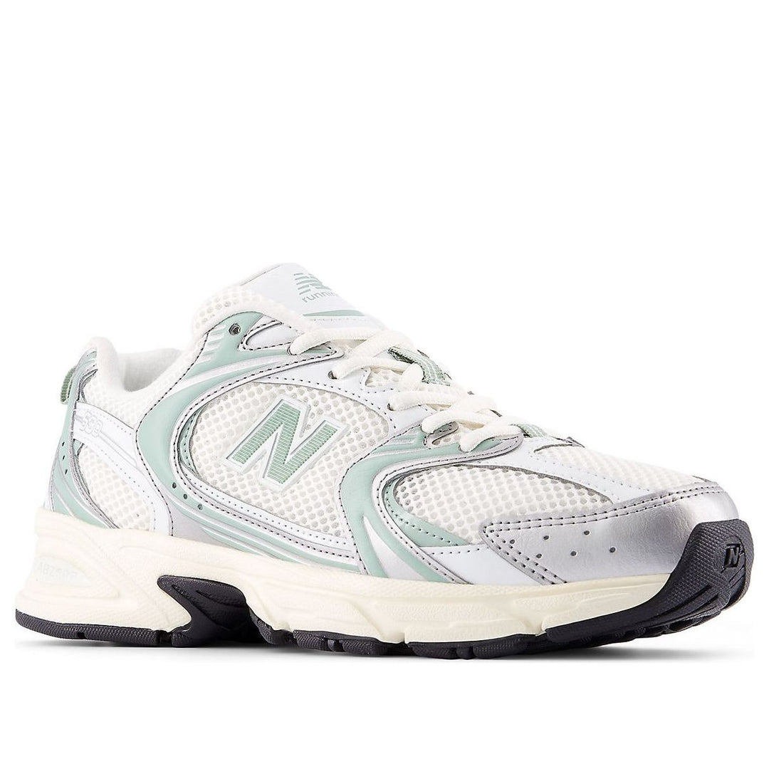 NEW BALANCE 530 SILVER METALLIC MOSAIC GREEN — Stock 