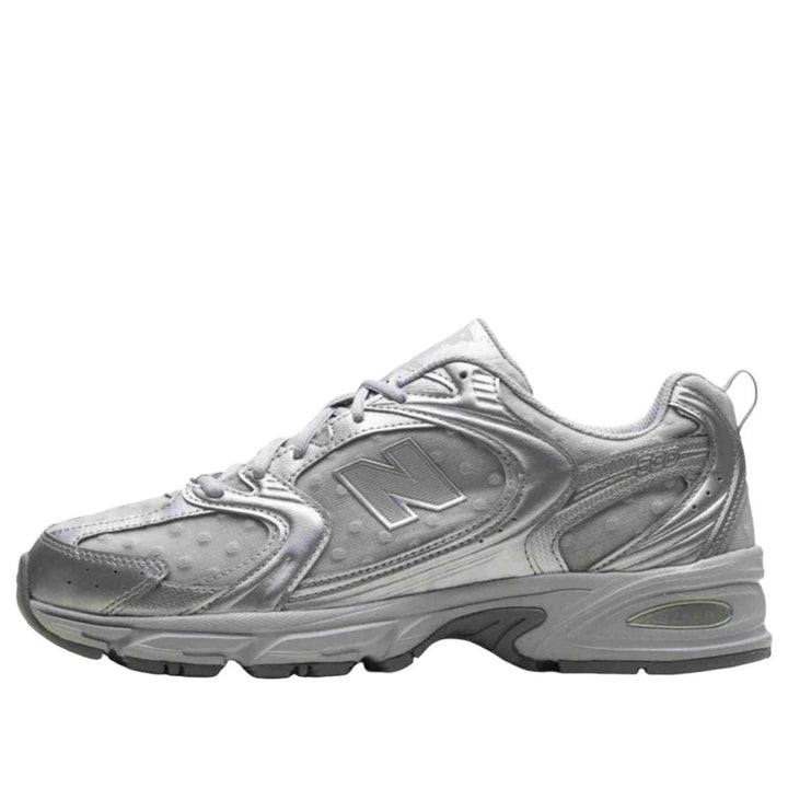 NEW BALANCE 530 SILVER METALLIC RAINCLOUD POLKA DOTS