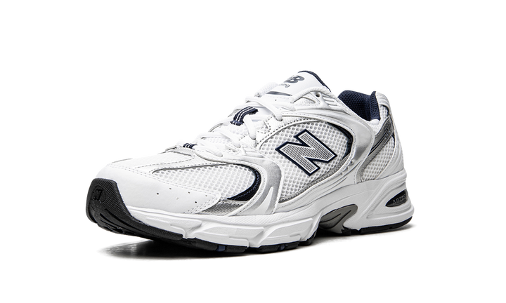NEW BALANCE 530 WHITE SILVER NAVY — Stock 