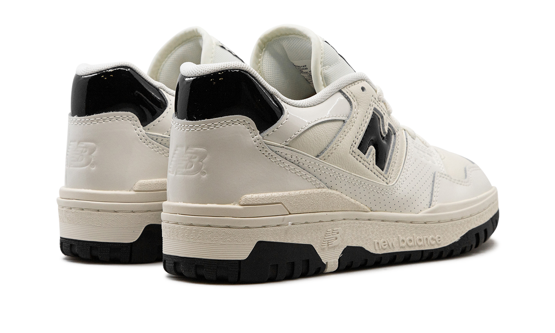 NEW BALANCE 550 SEA SALT BLACK PATENT