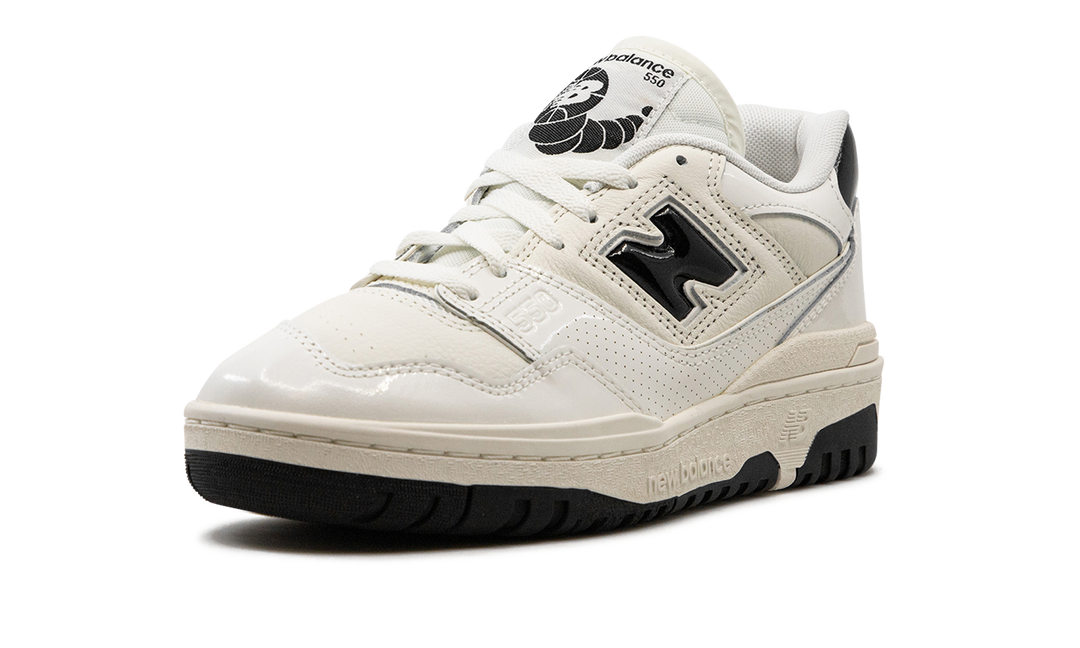 NEW BALANCE 550 SEA SALT BLACK PATENT