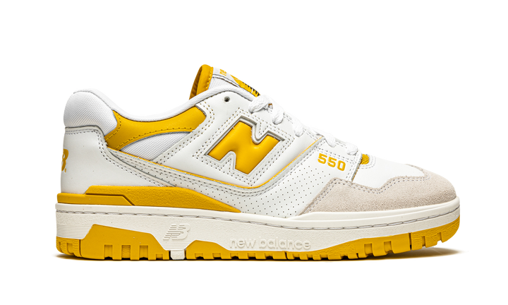 NEW BALANCE 550 SEA SALT VARSITY GOLD