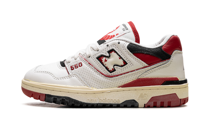 NEW BALANCE 550 VINTAGE PACK TEAM RED