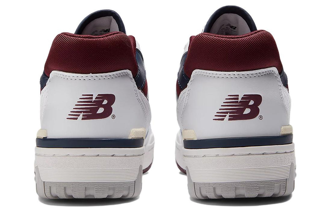 NEW BALANCE 550 WHITE BEIGE BURGUNDY NAVY