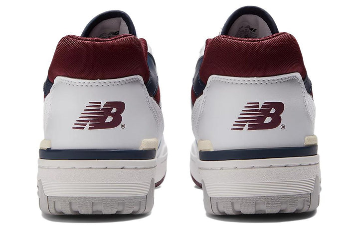 NEW BALANCE 550 WHITE BEIGE BURGUNDY NAVY