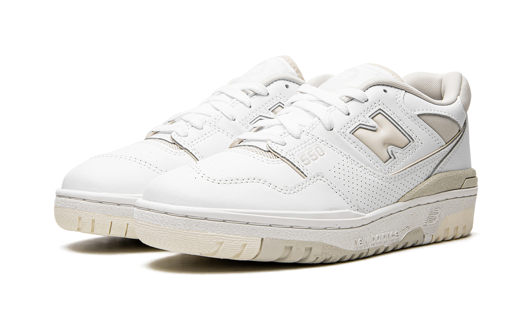 NEW BALANCE 550 WHITE BEIGE WOMENS