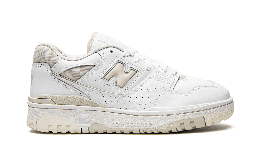 NEW BALANCE 550 WHITE BEIGE WOMENS