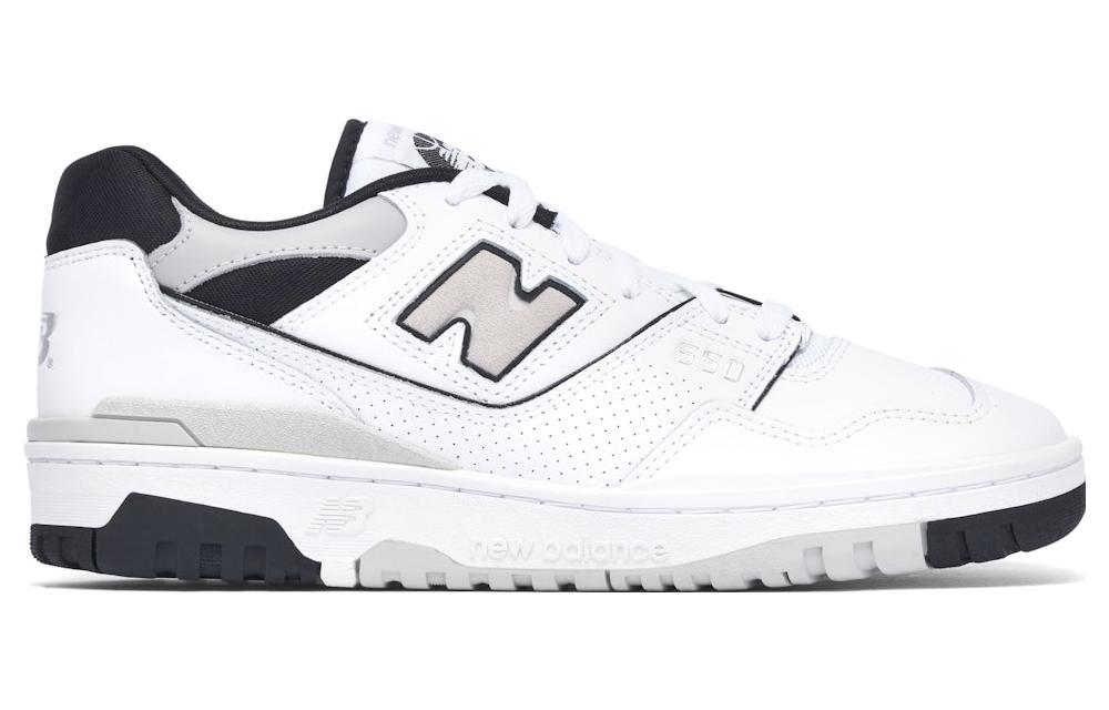 NEW BALANCE 550 WHITE BLACK GREY WOMENS
