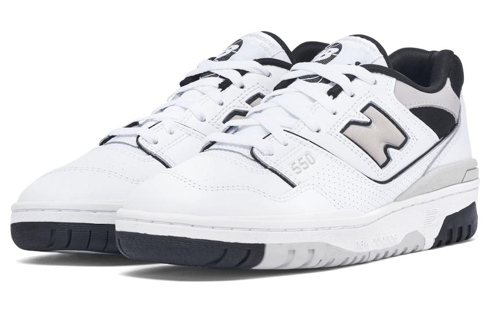 NEW BALANCE 550 WHITE BLACK GREY WOMENS