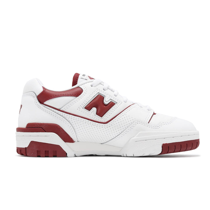 NEW BALANCE 550 WHITE BRICK RED WOMENS