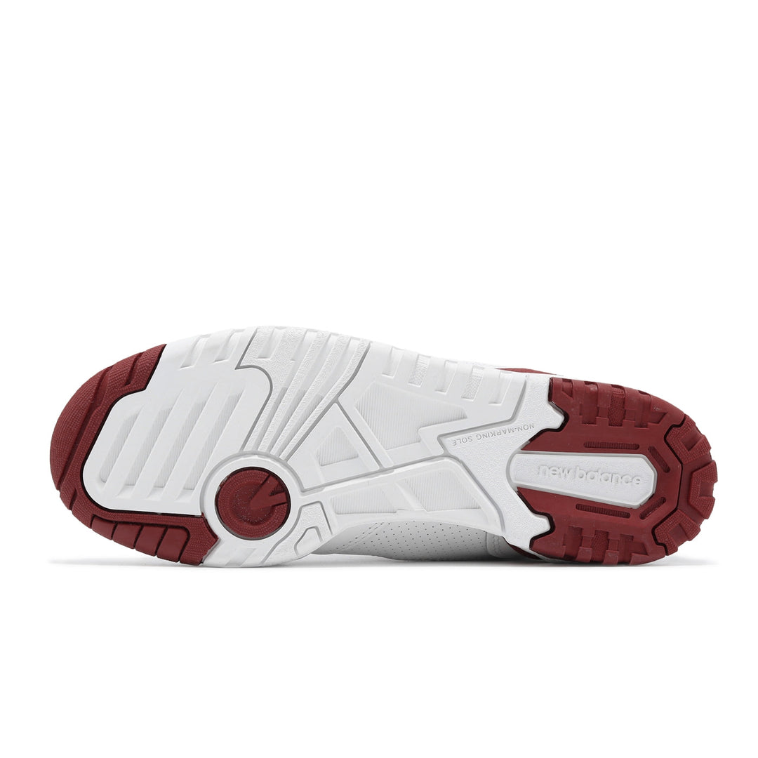NEW BALANCE 550 WHITE BRICK RED WOMENS
