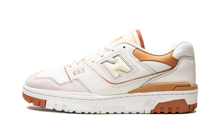 NEW BALANCE 550 WHITE BROWN WOMENS