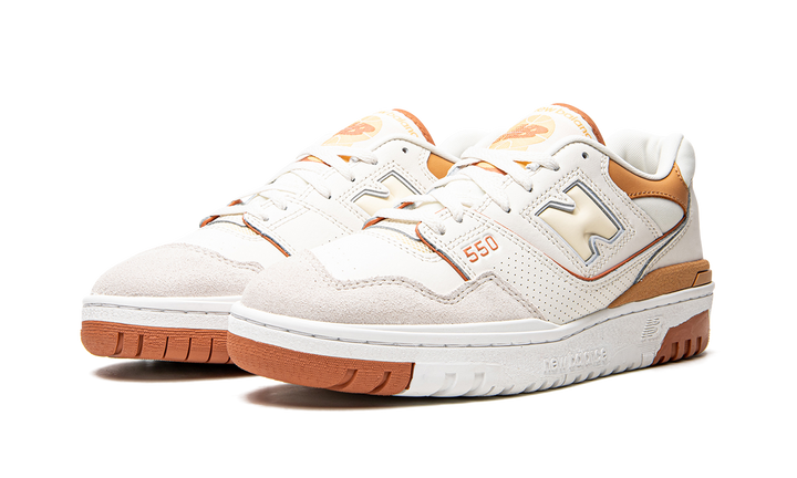 NEW BALANCE 550 WHITE BROWN WOMENS