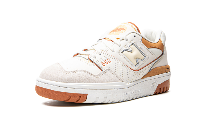 NEW BALANCE 550 WHITE BROWN WOMENS