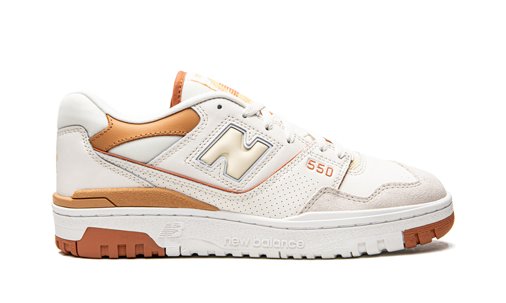NEW BALANCE 550 WHITE BROWN WOMENS