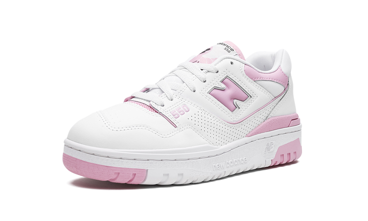 NEW BALANCE 550 WHITE BUBBLEGUM PINK WOMENS
