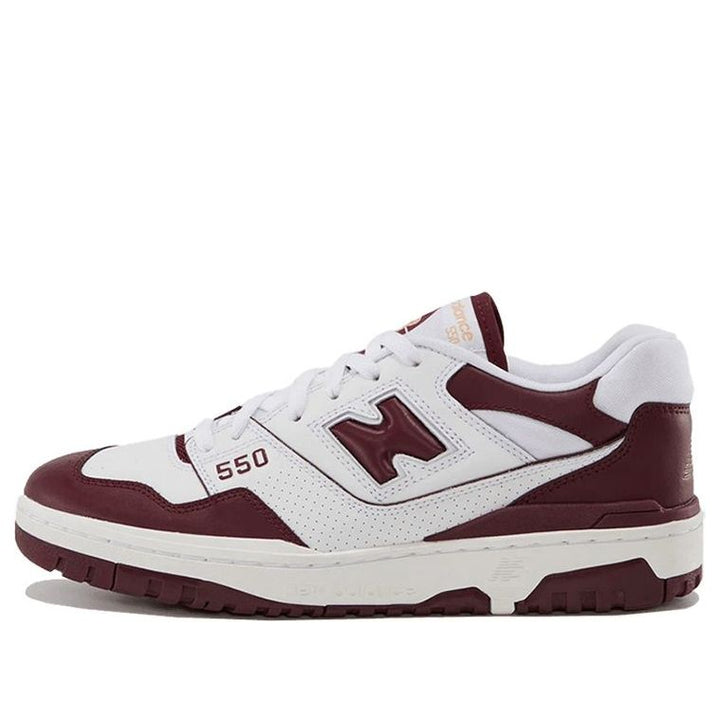 NEW BALANCE 550 WHITE BURGUNDY