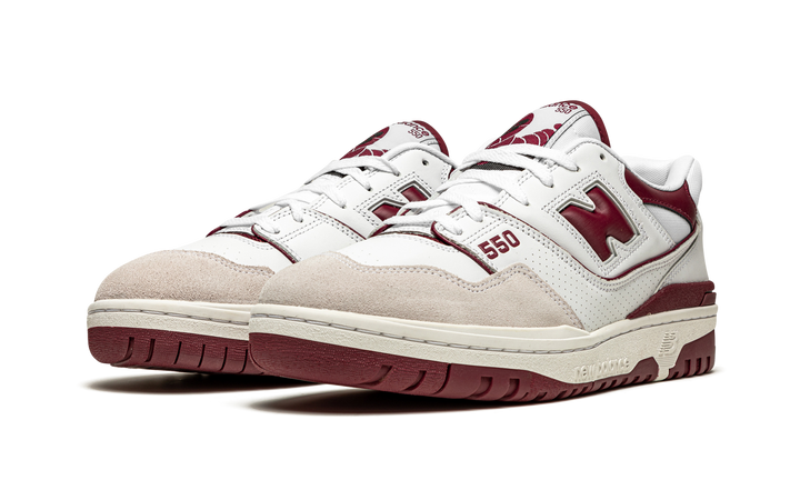 NEW BALANCE 550 WHITE BURGUNDY