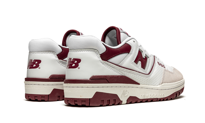 NEW BALANCE 550 WHITE BURGUNDY