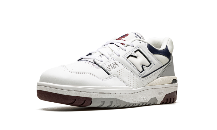 NEW BALANCE 550 WHITE BURGUNDY NAVY