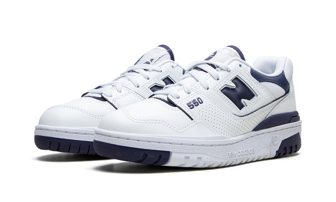 NEW BALANCE 550 WHITE DARK MERCURY WOMENS