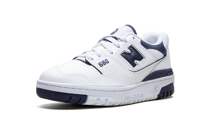 NEW BALANCE 550 WHITE DARK MERCURY WOMENS